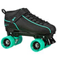 Pacer Gtx 500 Performance Speed Roller Skates Black/Teal Size M5/W6