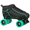 Pacer Gtx 500 Performance Speed Roller Skates Black/Teal Size M8/W9