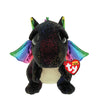 Ty Beanie Boos Anora Black Dragon Plush - 15cm Fabric Toy - Model 36897