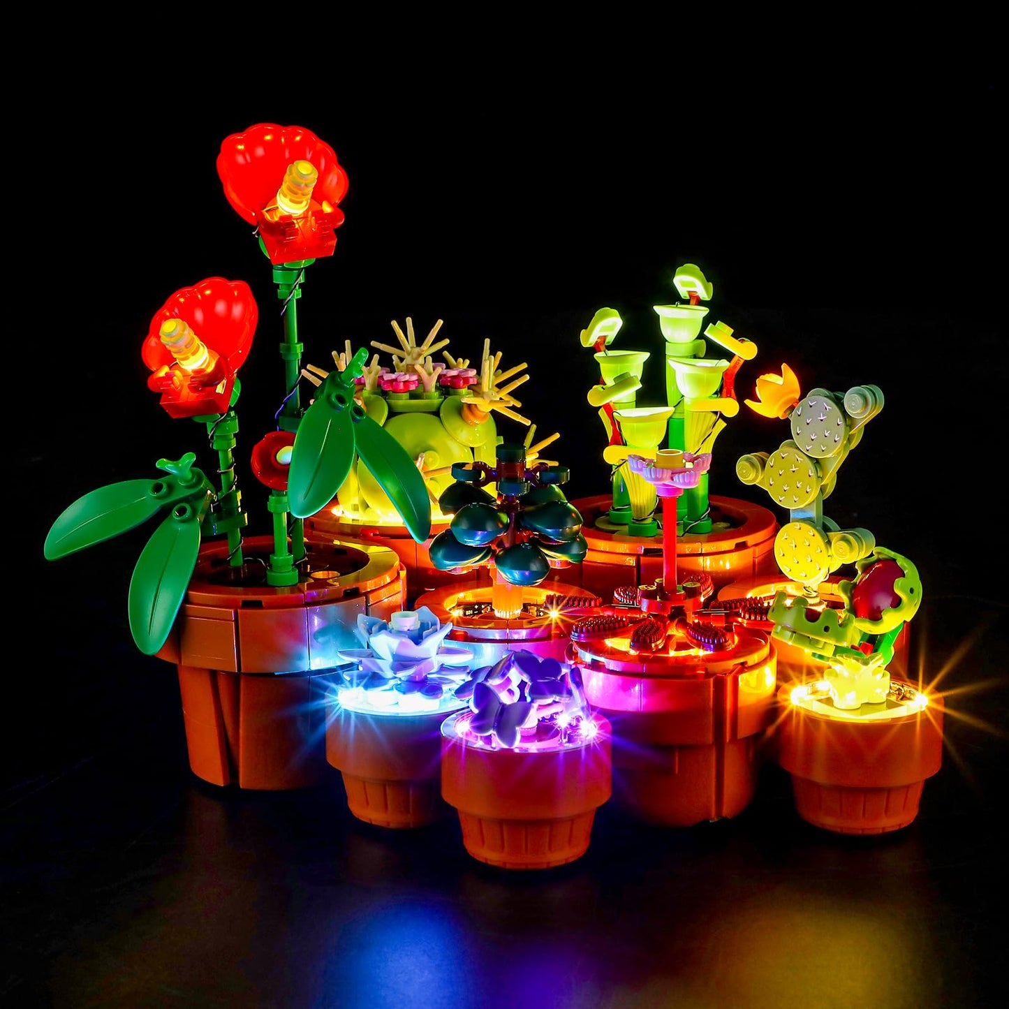 Briksmax Light Kit For Lego-10329 Tiny Plants - Compatible With Lego Icons Building Set- Not Include Lego Set