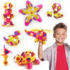 Clixo Crew 30 Piece Pack - The Flexible, Durable, Imagination-Boosting Magnetic Building Toy - Modern, Modular Designs For Hours