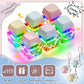 Taiyin 6 Pcs Decompression Toys Keyboard Clicker Toy Keyboard Cube Mechanical Key Button Stress Relief For Adult Gifts To Relief Pass Time (Single)