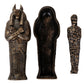 Pacific Giftware Ancient Egyptian Artifact Collectible God Of Underworld Anubis Sarcophagus Coffin W/Mummy Insert Figurine 5.5 Inch L