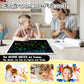 22'' Kids & Adult Color Lcd Drawing & Writing Board - Premium Gift Idea, Large Canvas, Adjustable Stand, Bright Display, Include