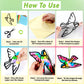 Qyeahkj Bird Suncatchers Craft Kit - 36 Set Colorful Paper Hanging Decor, 5.91 inches, Ideal for Kids’ Summer Activities and Birthday Parties