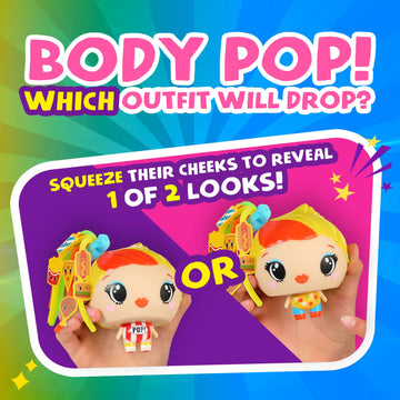 My Squishy Little Pop Stars by WowWee - Small Pink Plush Toy for Kids