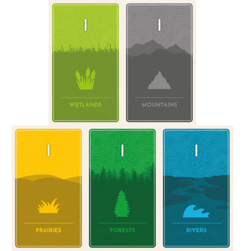 Aeg & Flatout Games | Cascadia:Rolling Rivers Roll & Write Puzzly Dice Game | Explore The Pacific Northwest, Build Ecosystems |