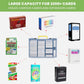 Alkoo 2200+ Large Trading Card Storage Box Case Holder For Kids Against Maturity, C.A.H Mtg Deck Organizer For Cards Against Hum