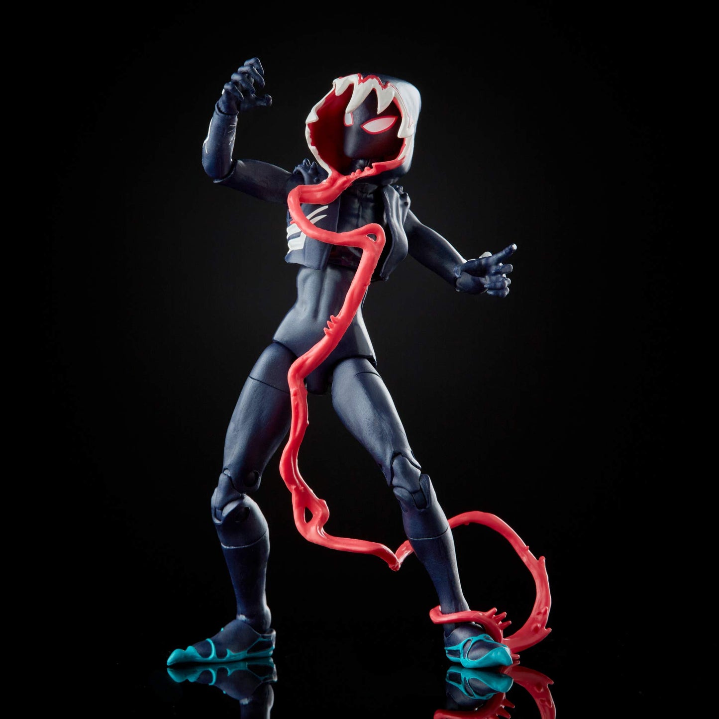 Marvel Hasbro Legends Series Venom 6-Inch Collectible Action Figure Toy Ghost-Spider, Premium Design, Black