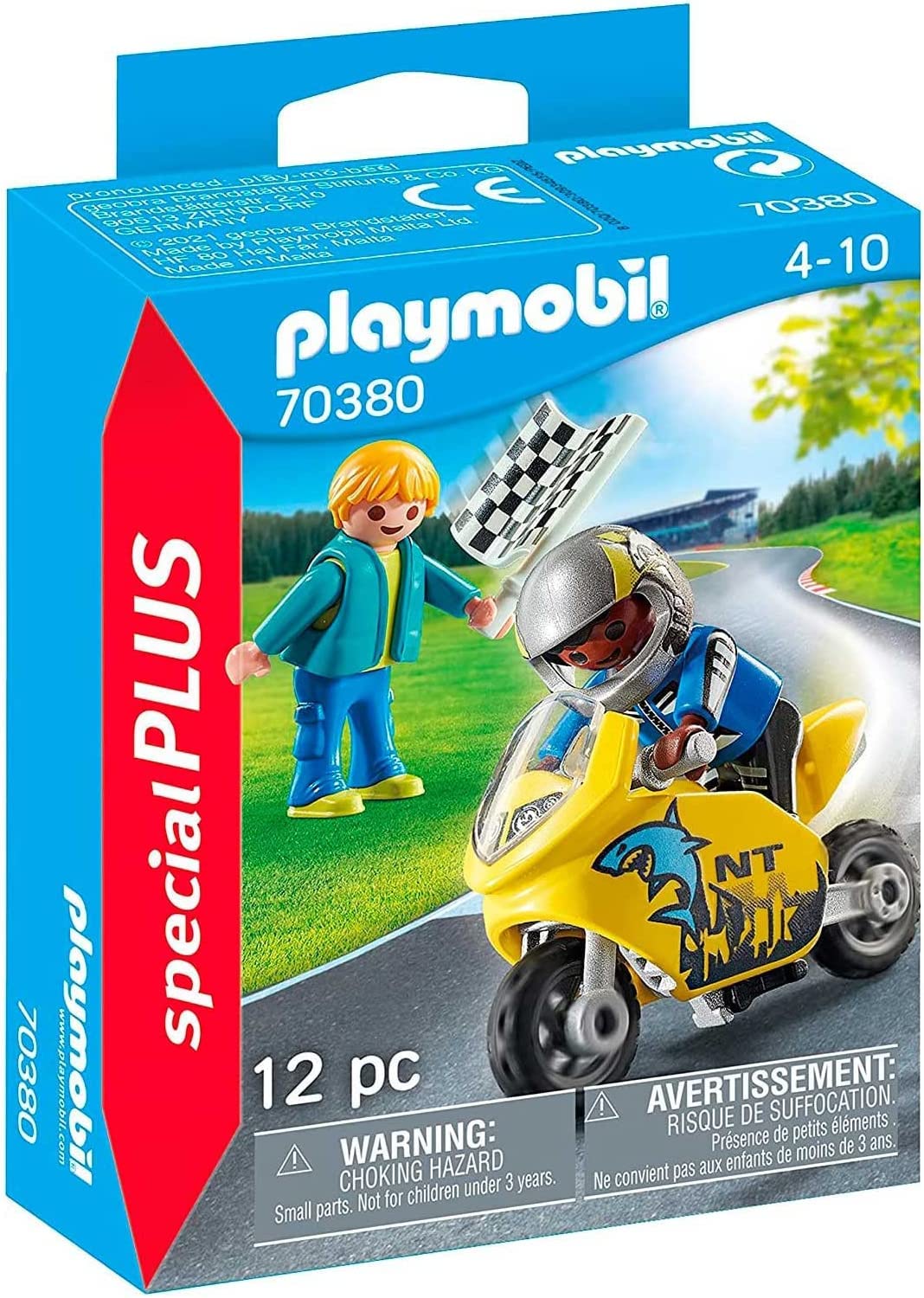 Playmobil 70380 Kids With Mini-Moto