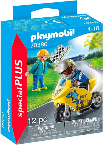 Playmobil 70380 Kids With Mini-Moto