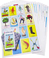 Loteria Authentic Mexican Game, Bingo Game With Colorful Illustrated Cards, Don Clemente Brand (10 Tablas Jumbo (10 Boards Jumbo))