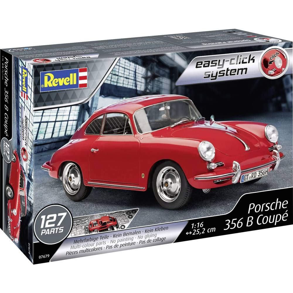 Revell RV07679 Porsche 356 Coupe (Easy Click) Model Kit