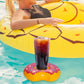9Pcs Floating Drink Holder For Pool Drink Floats For Swimming Pool Pool Cup Holders For Drinks Doll Pool Float Pool Drink Holder