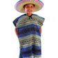 Child Size Traditional Poncho - No Sombrero,Colors May Vary