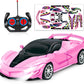 Hymaz Remote Control Car for Kids Boys Girls Toys Age 3 4 5 6 7 8-12 Years, Hobby RC Racing Cars Toys with Cool Led Lights Chris