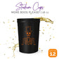 More Boos Please Halloween Cups For Adults, Set of 12 Party Cups, 16 Oz Each Reusable Plastic Cup, Halloween Party Favors For Ad