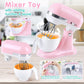 Play Kitchen Appliances Toys - Kids Kitchen Playset Accessories, Pretend Play Toy Sets with Coffee Maker, Mixer, Toaster with Re