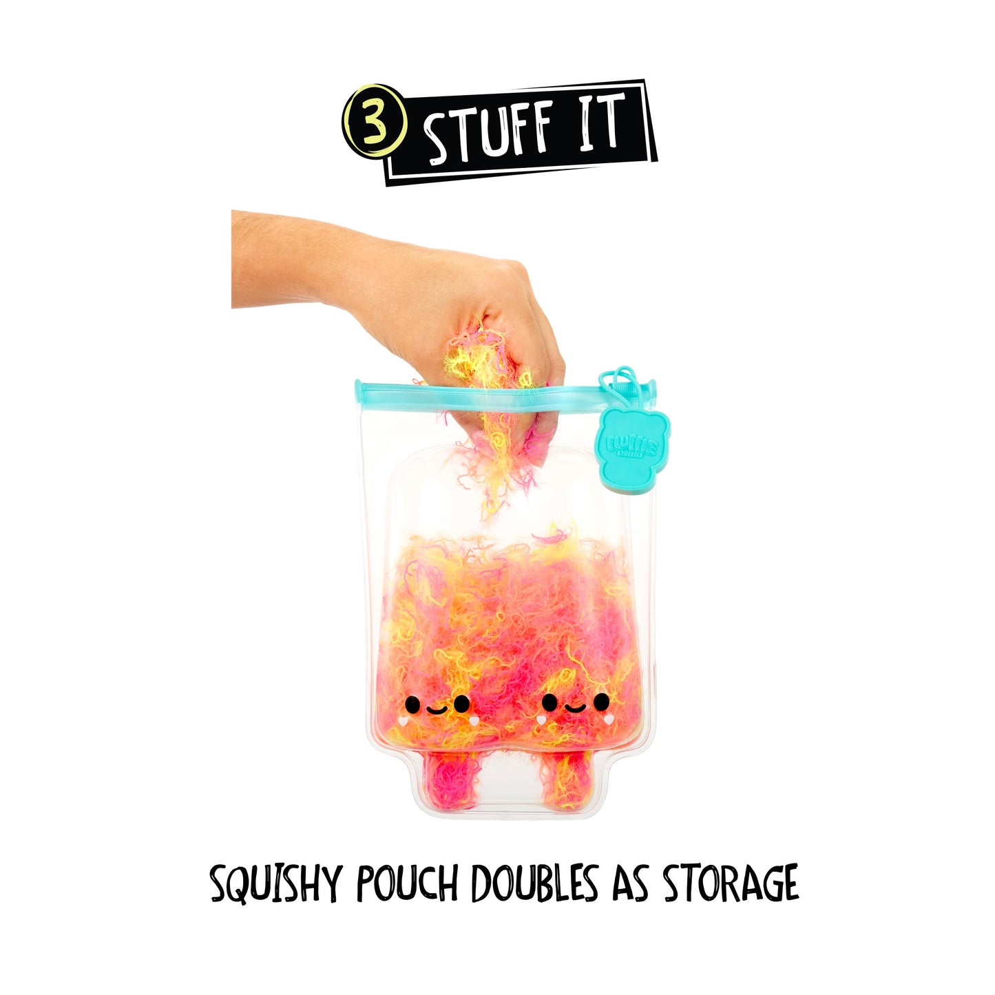 Fluffie Stuffiez Ice Pops Small Collectible Feature Plush - Surprise Reveal Unboxing Huggable Tactile Play Fidget Diy Ultra Soft Fluff