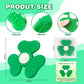 QETRABONE St. Patrick's Day Fidget Toy - Green Silicone Trefoil Spinner for Kids & Adults, Anxiety Relief Desk Toy