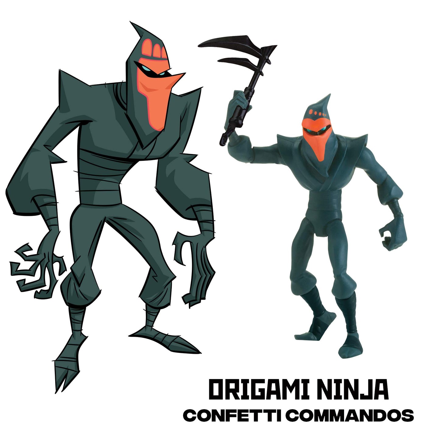 Rise of the Teenage Mutant Ninja Turtles Origami Ninja Action Figure
