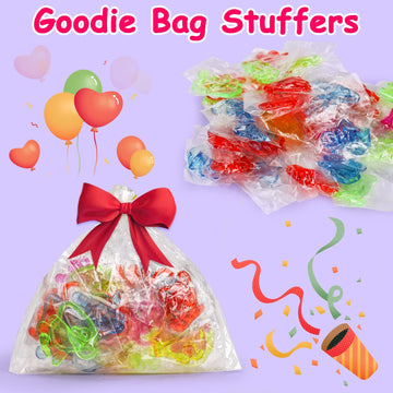 40Pcs Glitter Sticky Hands Party Favors For Kids Birthday Supplies Easter Egg Fillers Goodie Bag Stuffers Classroom Treasure Box Carnival Prizes Bulk Treat Trinkets Pinata Stuff Mini Stretchy Toys