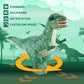 ATHLERIA Remote Control Dinosaur Toy for Kids,35.4'' Inflatable Large Dinosaur Car Toys with Re-Battery,Dinosaur Party Decoratio