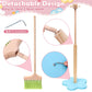 Lonico Wooden Kids Cleaning Toy Set For Toddlers Mop Broom And Dustpan Set, 12 Pcs Detachable Housekeeping Playset With Bucket D