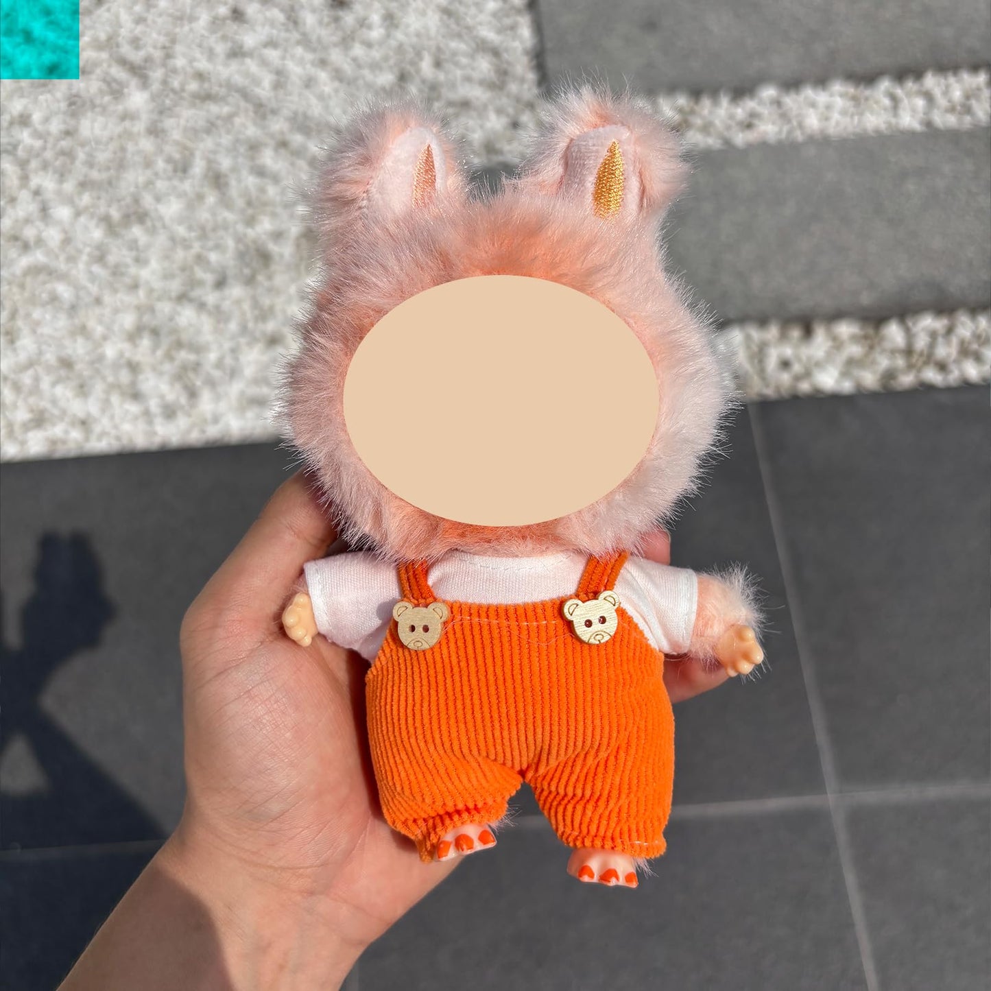 Doll Clothes - Compatible with LBB 5.91-6.7inch(15-17cm) Dolls as Accessories Only  enhanced Dolls Outfit with Accessories  Hand Crocheted Hat  Sweaters  Bag 10