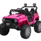 Dakott Kids Ride On Truck With Storage Space, 12V Children'S Electric Car With 2.4G Parental Remote Control, Music, Mp3 Player, Led Lights, Spring Suspension.