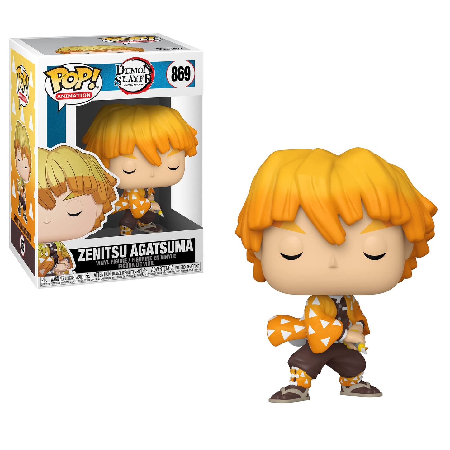 Funko Animation: Pop! Demon Slayer Collectors Set - Tanjiro Kamado, Inosuke Hashibira, Zenitsu Agatsuma, Nezuko Kamado, Muzan Kibutsuji