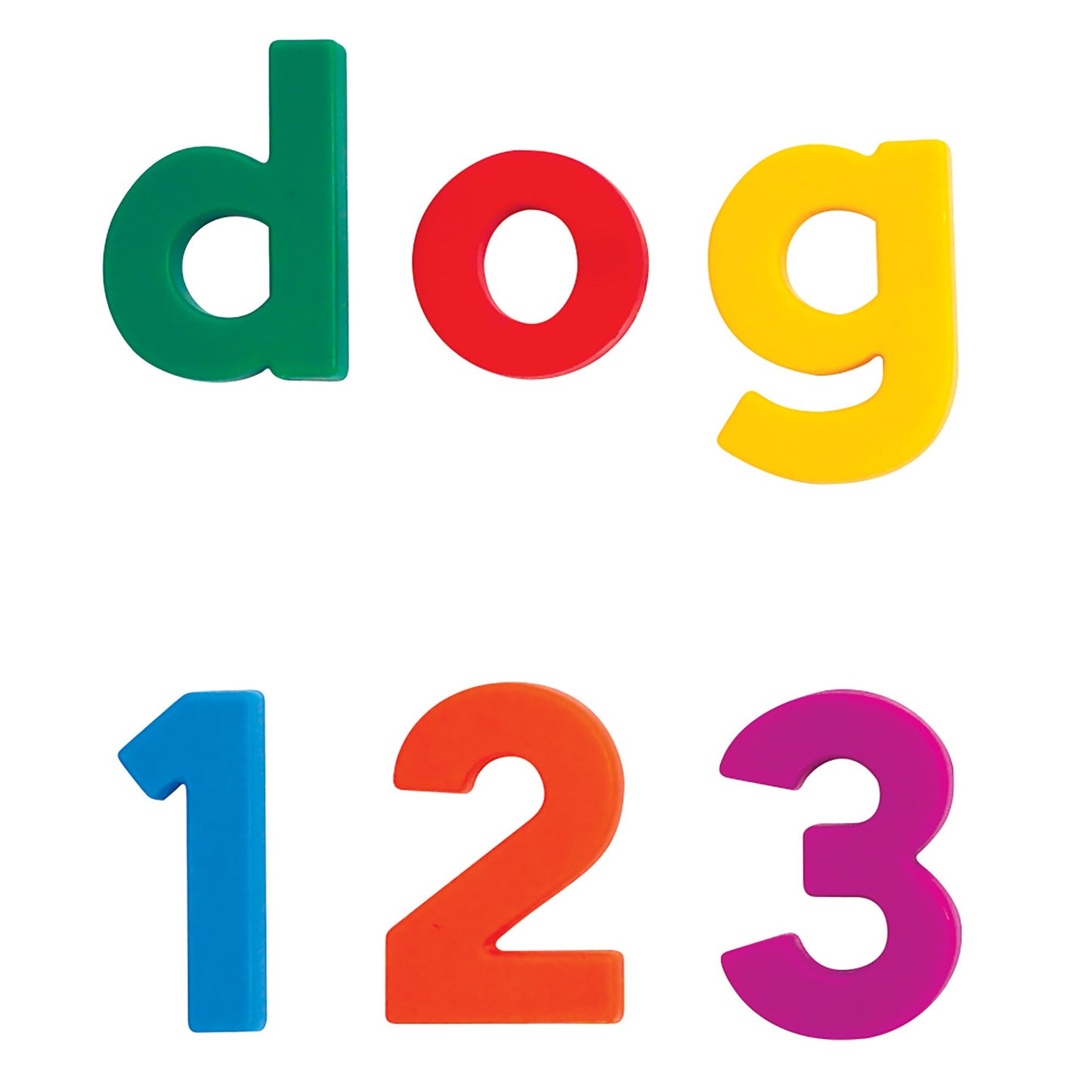 Educational Insights Multicolored Uppercase & Lowercase Alphamagnets And Mathmagnets, Set Of 126 Letters, Numbers, Punctuation & Math Symbols: Preschool Kindergarten Classroom Must Haves, Ages 3+