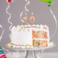 BBTO 10th Birthday Candles Glitter Cake Numeral Candles 10th Birthday Cake Topper Decoration for Birthday Wedding Anniversary Ce