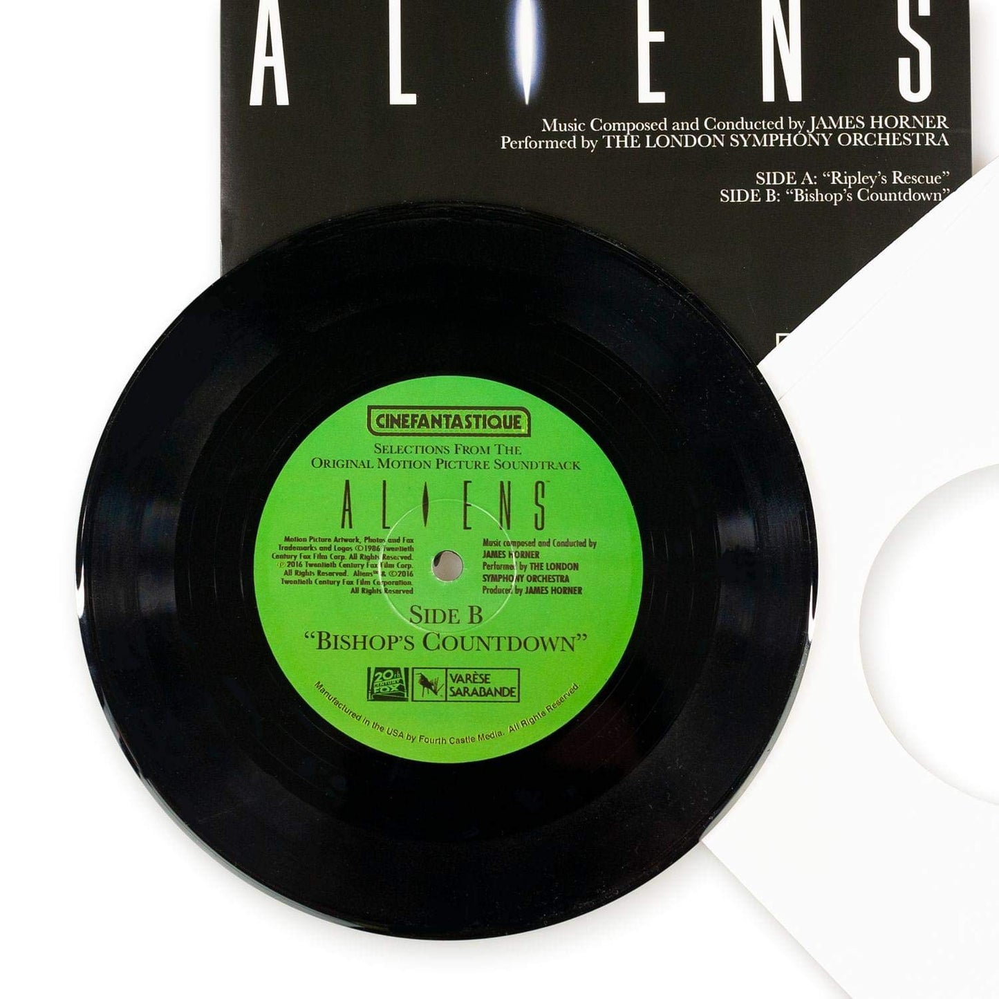 Toynk Aliens Collectibles | 30Th Anniversary Vinyl Film Score Selections| Collector’S Edition