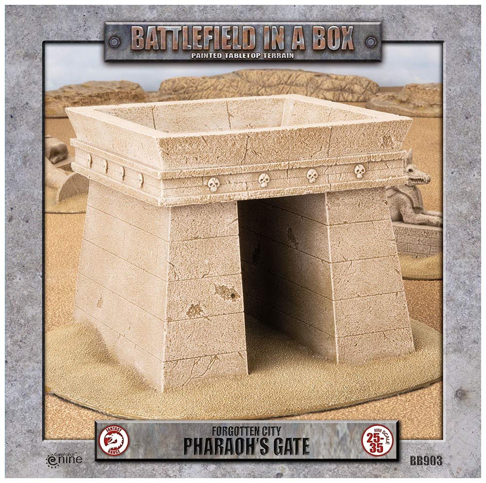 Battlefield In A Box - Forgotten City Pharaoh'S Gate (Bb903)