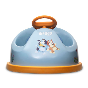 Bluey Bumper Car for Kids, 2 Speed Electric Bumper Car Vehicle, Toddler Bumper Car with Remote Control and 360 Degree Turning, 6