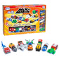 Popular Playthings Mix Or Match Vehicles Orange, Magnetic Toy Play Set, 21 Pieces