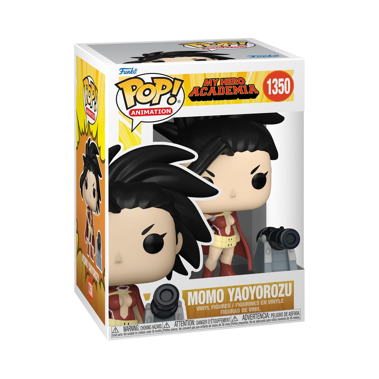 Funko Pop! And Buddy: Mha - Momo Yaoyorozu - (With Cannon) - My Hero Academia - Collectable Vinyl Figure - Gift Idea - Official Merchandise - For Kids & Adults - Anime Fans
