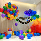 164Pcs Rainbow Balloons For Balloon Arch