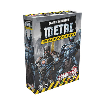 Cmon Zombicide Dark Night Metal Pack #2 - Face Horrors Beyond The Dimensions With The Justice League! Cooperative Strategy Board