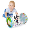 Hoovy Infant Crawling Toys | Toys For Crawling Babies | Crawling Toys For Babies 6-12 Months | Beginner Crawl Along Baby Roller 