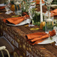 Little Pumpkin Baby Shower Decorations - 3Pcs A Little Pumpkin Is On The Way Tablecloth, Rustic Wood Fall Pumpkin Table Cover Fo