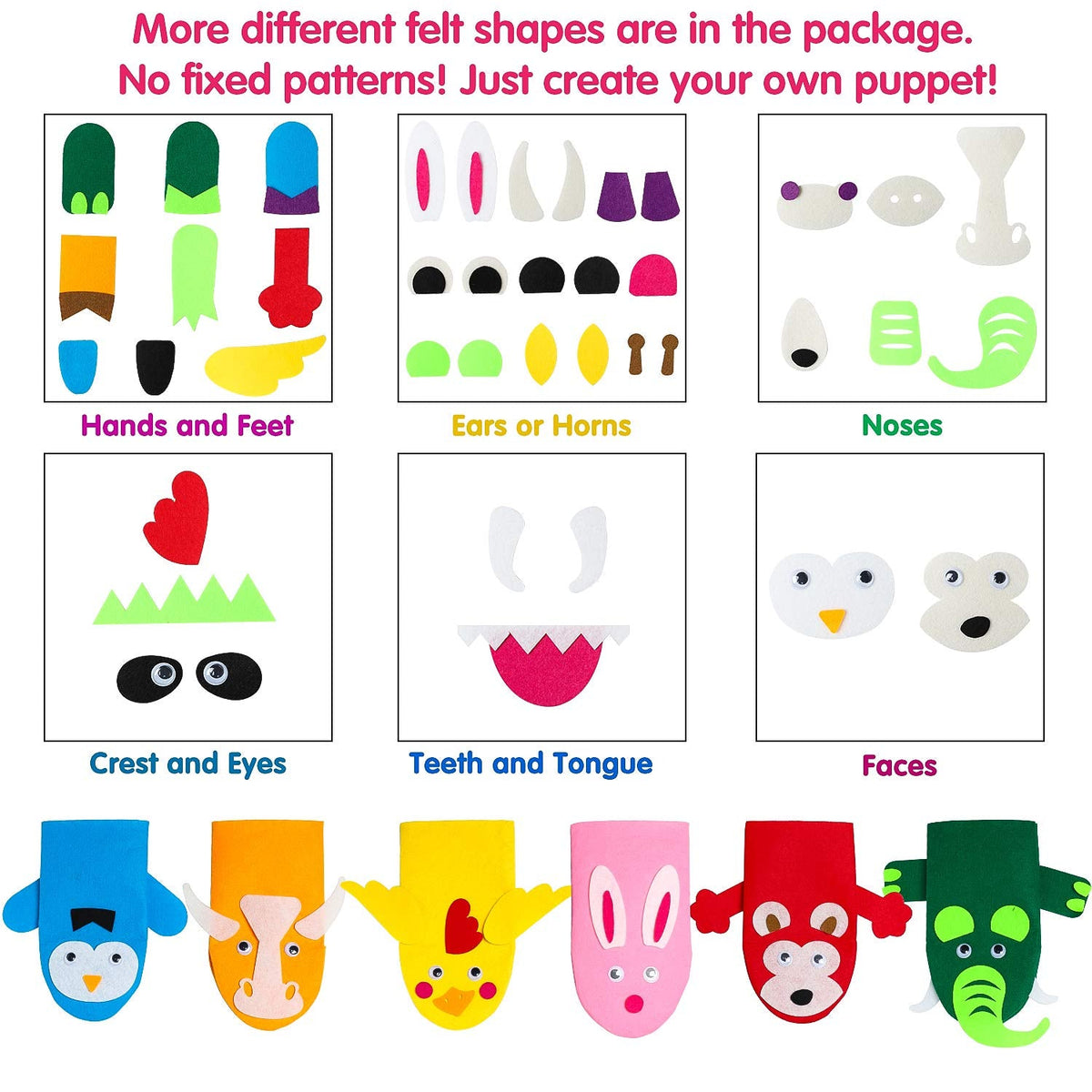 Hand Puppet Master DIY Kit