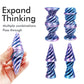 Qouxz 3D Printed Impossible Pyramid Passthrough Sculpture, Cone Fidget Toy, Impossible Cylinder Anxiety Relief Toy, Magic Imposs