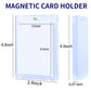 Qtyord 10 Pack 130Pt Magnetic Card Holder For Trading Cards, One-Touch Card Case Holder For Baseball Football Sports Mtg Tcg Col