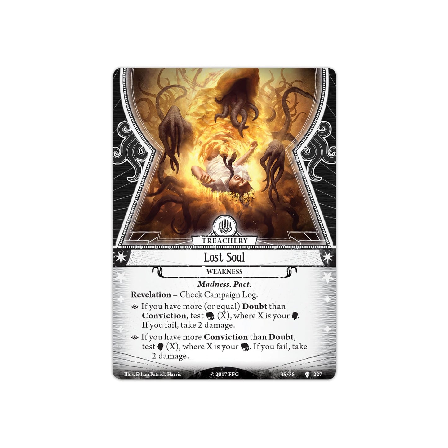 Fantasy Flight Games Arkham Horror Mythos Pack - A Phantom of Truth, Cooperative Card Game, Ages 14+, 1-4 Players, Multicoloured, FFGAHC14