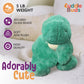 Cuddle Buds 5Lbs Weighted Dinosaur Stuffed Animal For Sensory Needs, 20'' Plush Dino, Weighted Stuffed Animals For Adults, Soft Dinosaur Toy