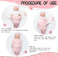 2 Pcs Reborn Baby Doll Swaddle Blanket Set Newborn Dolls Bath Blanket Fit 17-22'' Reborn Dolls Girl Clothes Accessories Blanket