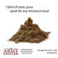 The Army Painter Battlefield: Steppe Grass Basing, 150 Ml-For Miniature Bases & Terrains -Scenics Static Grass, Model Terrain Gr