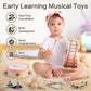 Musical Toys For 1 Year Old Girls Gifts - 8 In 1 Musical Instruments For Toddlers 1-3 - One First Christmas Birthday Gifts For Toddlers Ages 0-2 - Wooden Montessori Toy For Babies 6-12-18 Months
